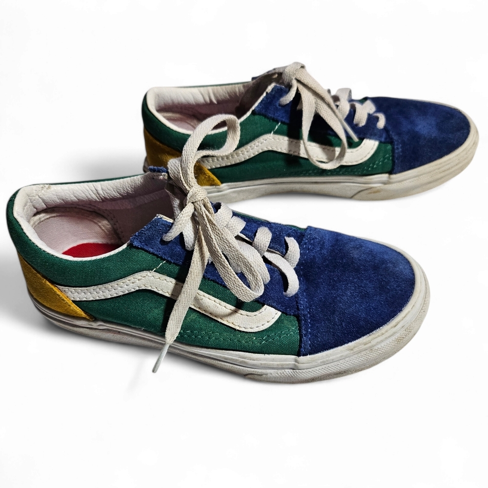 Vans Sz 3 Color Block Shoes
